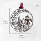 thumbnail image 4 of Moyic Colgante alegre de aleación de árbol de Navidad para Pub, club nocturno, apartamento, adorno de Festival de Navidad con cuerda, suministros Kits de decoración para fiestas SD08 Moyic HA009591-08, 4 of 6