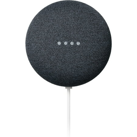 Google Nest Mini (2nd Generation) with Google Assistant - Charcoal
