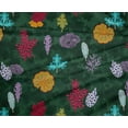 thumbnail image 4 of oneOone Polyester Lycra Dark Green Fabric Leaves Artistic Dress Material Fabric Print Fabric By The Yard 56 Inch Wide, 4 of 4