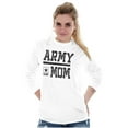thumbnail image 4 of US Army Mom Military Star Logo Women Plus Size Long Sleeve Tee Brisco Brands 2X, 4 of 5