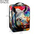 thumbnail image 6 of Rhinoceros Polyester Shoe Box Organizer, Space-Saving Storage Solution for Shoes, 23x31cm/9x12in, 6 of 7