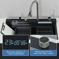 thumbnail image 5 of 31.5 inch Kitchen Sink Single Bowl Stainless Steel Sink Workstation Matte Gray, 5 of 32