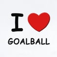 thumbnail image 2 of CafePress - I Love Goalball Infant Bodysuit - Baby Light Bodysuit, Size Newborn - 24 Months, 2 of 4