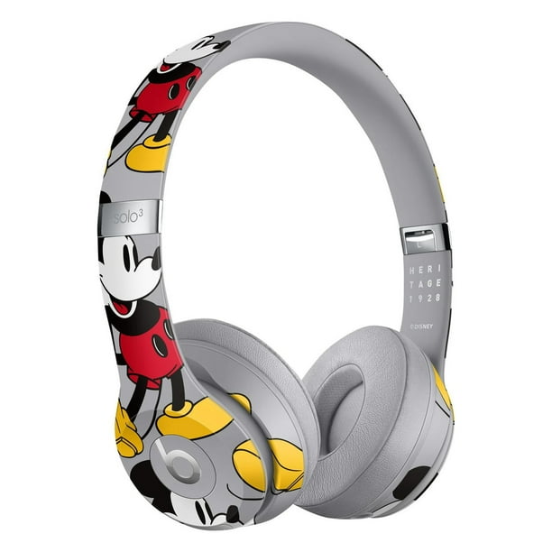 Beats Solo3 Wireless Headphones - Mickey's 90th Anniversary 