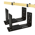 thumbnail image 2 of 2 x door brackets-Black, 2 of 7