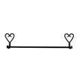 thumbnail image 1 of Village Wrought Iron TB-51-S Small Heart Towel Bar, 1 of 2