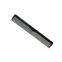 Unique Bargains Hair Comb Classic Styling Compact Comb Detangling Comb 18cm Plastic Black