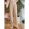 thumbnail image 1 of Pantalones de otoño para mujer, lisos, combinables, sencillos, informales, de cintura alta, para oficina, elegantes, holgados y cómodos, ropa de calle Ulzzang, 1 of 6