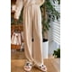 thumbnail image 1 of Pantalones de otoño para mujer, lisos, combinables, sencillos, informales, de cintura alta, para oficina, elegantes, holgados y cómodos, ropa de calle Ulzzang, 1 of 6