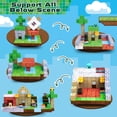 thumbnail image 3 of Bloques magnéticos GraceDuck 150 unidades Windmill Falls Homes, 3 of 7