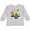Athletic Heather, variant on Inktastic The Sweetest Girl with Bee and Honey Combs Boys or Girls Long Sleeve Toddler T-Shirt