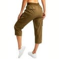 Mrasaso Clearance Capri Pants for Women Capris Womens Pants With
