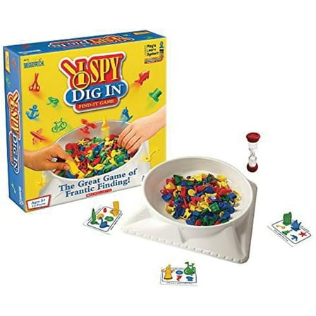 Briarpatch I Spy Dig In Game for Kids, Preschool Learning Activity Game, Family, Fast Paced for Children Ages 5 