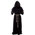 thumbnail image 2 of Gothden Robe de Frère Bohème Médiévale Renaissance avec Capuche et Costume de Moine, 2 of 4