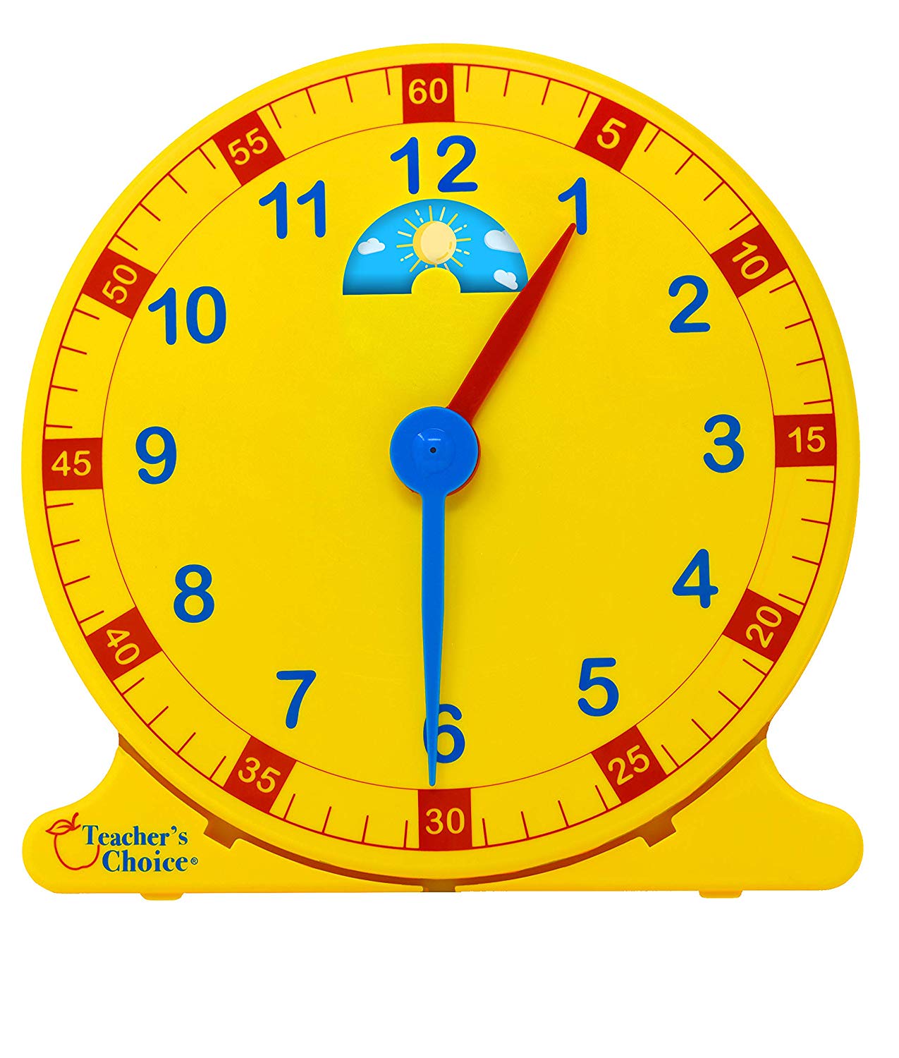 Learn How To Tell Time Teaching Clock Large 12 Classroom 