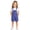 Blue#9527, variant on Girl'S Short Bib Overalls Baggy Shortalls for Girl Dot Graphic Adjustable Strap Suspenders Shorts With Pocket