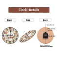 thumbnail image 7 of Cute Cat Wall Clock Creative Home Decor 10-Inch Silent Wooden Wall Clock, Battery Operated (AA Batteries Not Included), Artistic Home Decor, 7 of 7