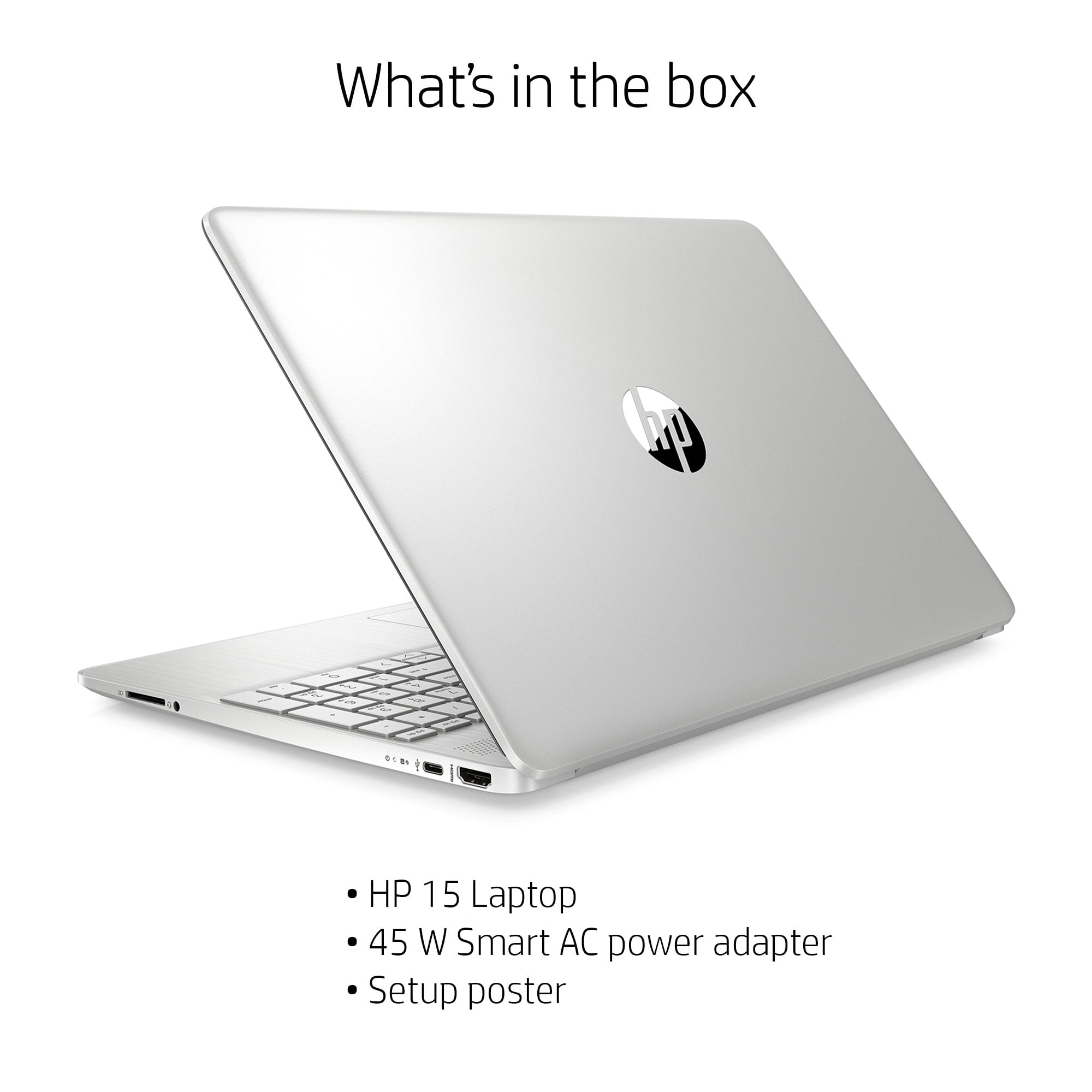 HP 15” i3 TOUCH-SILVER
