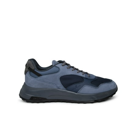 

Hogan Man Blue Leather Sneakers