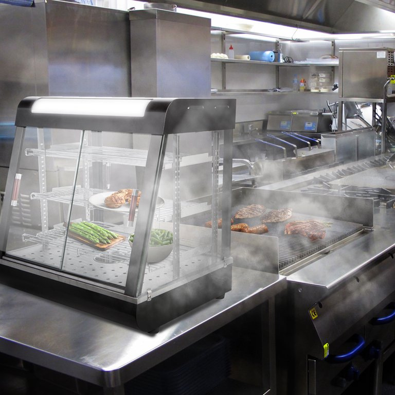 Heated Display Cases for Hot Food, Restaurant Equipment