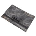 thumbnail image 1 of Smell Proof Bag, Delicate PU Leather Odor Proof Pouch Password Lock  Sealing  For Travel ANGGREK Oro negro, 1 of 8