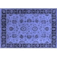 thumbnail image 1 of Ahgly Company Indoor Rectangle Oriental Blue Traditional Area Rugs, 7' x 9', 1 of 4