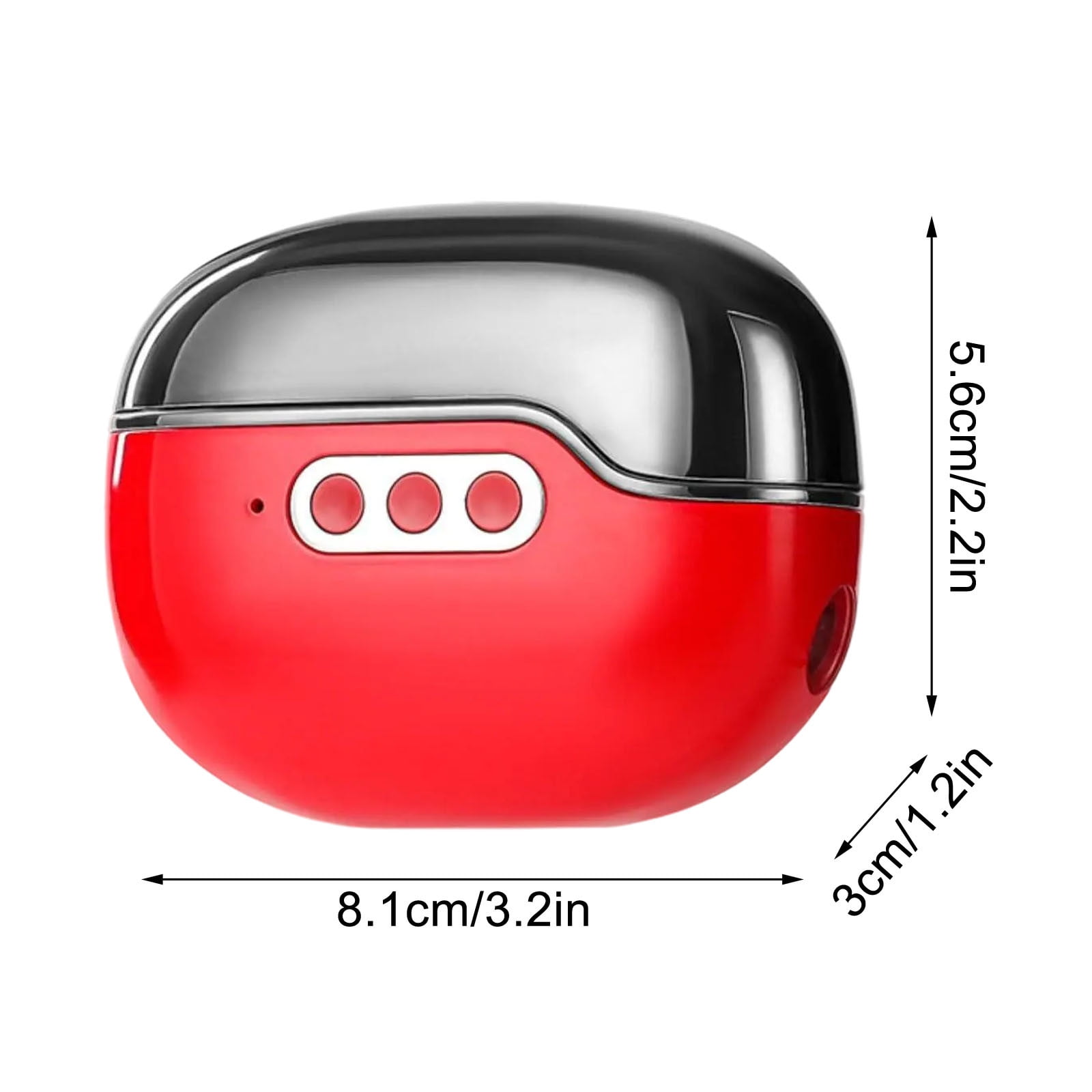 UUHYTG 4-in-1 Rechargeable Trimmer, LCD Display with 3 Speeds for Adults Baby, Portable Toenail Filer Pedicure Kit for Travel Home Use