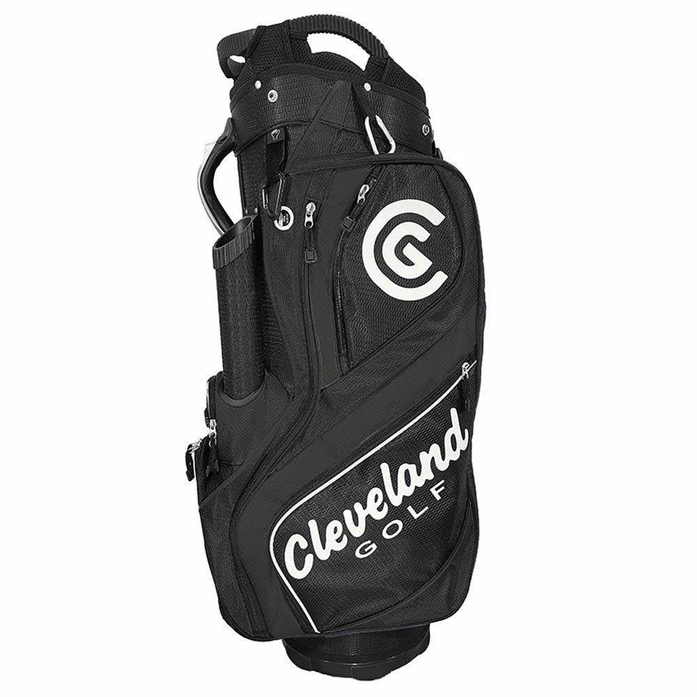 Cleveland Golf 12089594 Single Strap Carry 14 Way Divider Riding Cart Bag, Black
