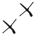 thumbnail image 1 of ZheElen Plastic Easy Installation Automotive Rear Windshield Wiper Arm Improved Visibility Stylish black 2Set, 1 of 6