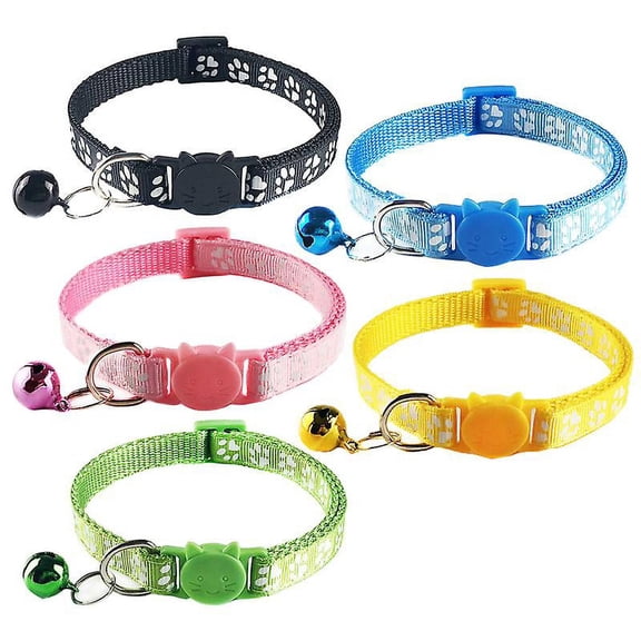 5pcs Pet Cat Collar