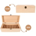 thumbnail image 2 of 1Pack Essential Oil Box Wood For Home Use And Aromatherapy Spacesaving Design, 2 of 8
