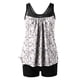 thumbnail image 4 of Trajes de baño Amzcrzy Tankini para mujer, bikini de control de abdomen para mujer, traje de baño conservador de cintura alta, estampado de moda, traje de baño de dos piezas multicolor, XL, 4 of 5