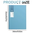 thumbnail image 3 of A5 Notebook Insert,A5 Notebook,A5 Notebook Paper,Wide Ruled Notebook Paper,Composition Notebook Wide Ruled,Graphing Notebook,5 Subject Notebook,Multi Subject Notebook,One Subject Notebook,Blue, 3 of 8