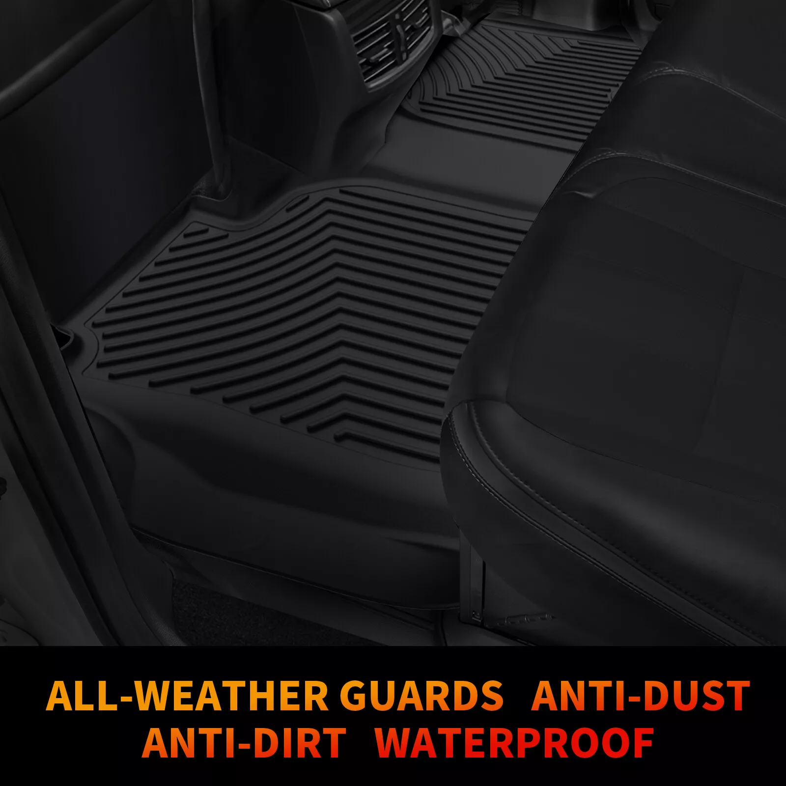 RVNI Floor Mats for 2019-2023 Chevy/GMC Silverado/Sierra Double Cab Bench