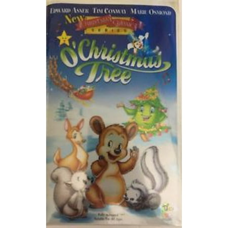 O Christmas TreeVHS1999Edward Asner Tim Conway-TESTED-RARE-SHIPS N 24 HOURS