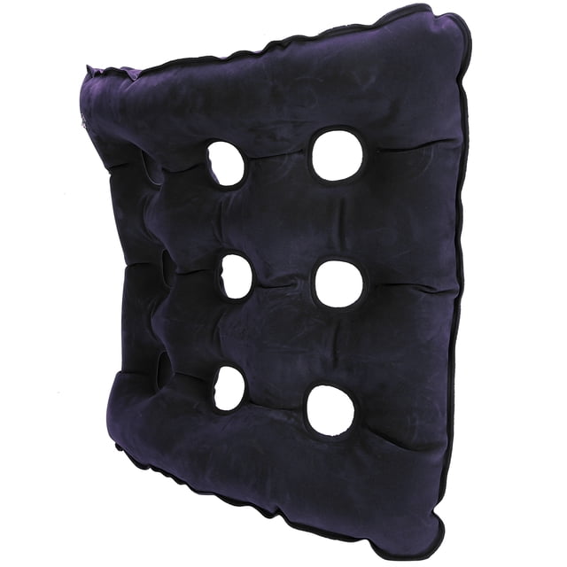Cojín anti-Bedsore Inflable, Cojín de Aire Anti-Bedsore Suave de Doble Capa, Cojín de Aire Anti-Bedsore 49.5 x 49.5cm / 19.5 x 19.5in Para Ancianos para Ancianos