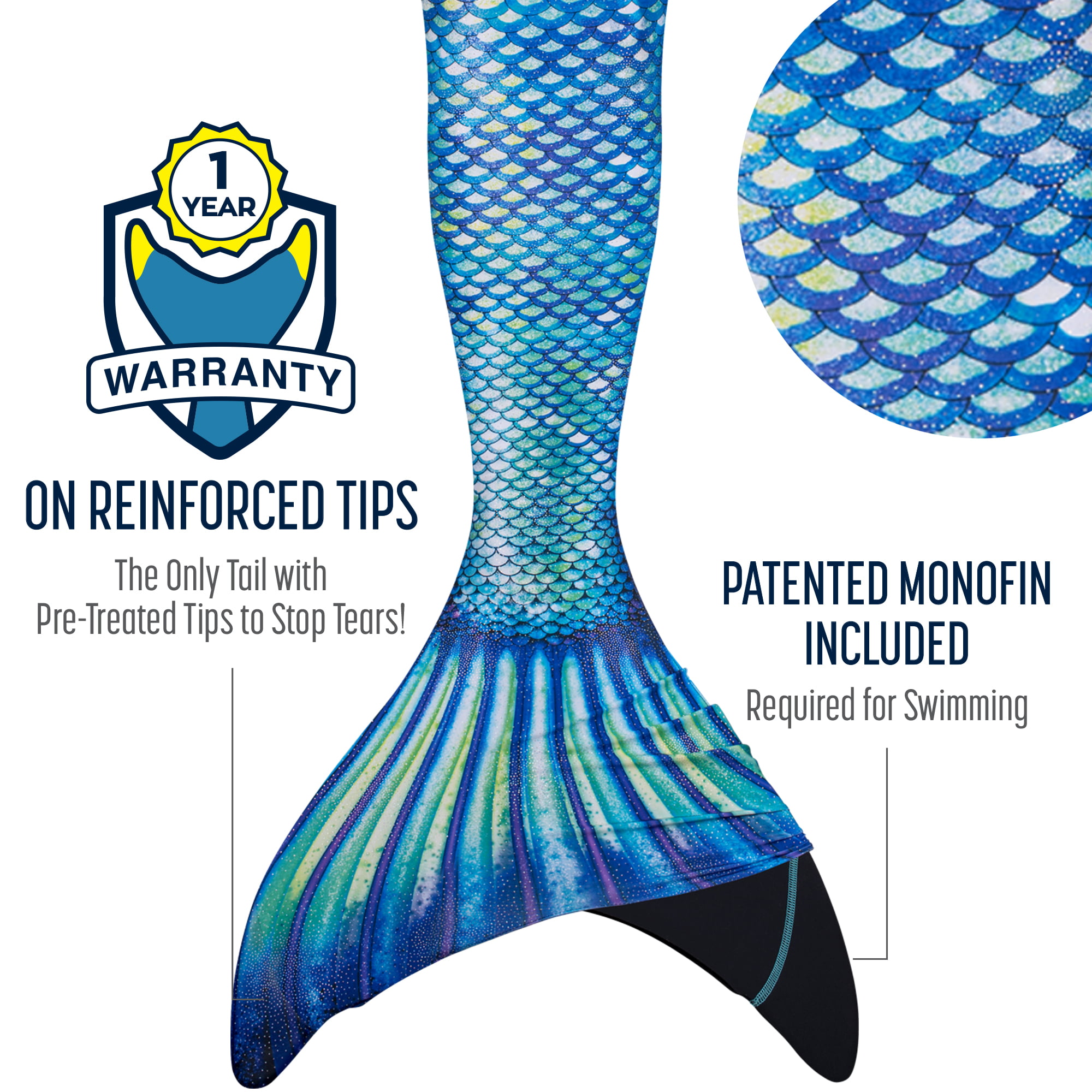 Kid Adult Monofin Swimming Mermaid Tails Fin Flippers Girl Swimmable Mono Fun A2 