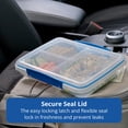 thumbnail image 2 of Rubbermaid Pack & Go 820 mL (0.87 qt) Large Divided Snack Container, Four Compartments, 2 of 6