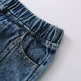 thumbnail image 4 of IROINNID Girl's Stylish Cotton Vest Top Ripped Jeans Suit, 4 of 9