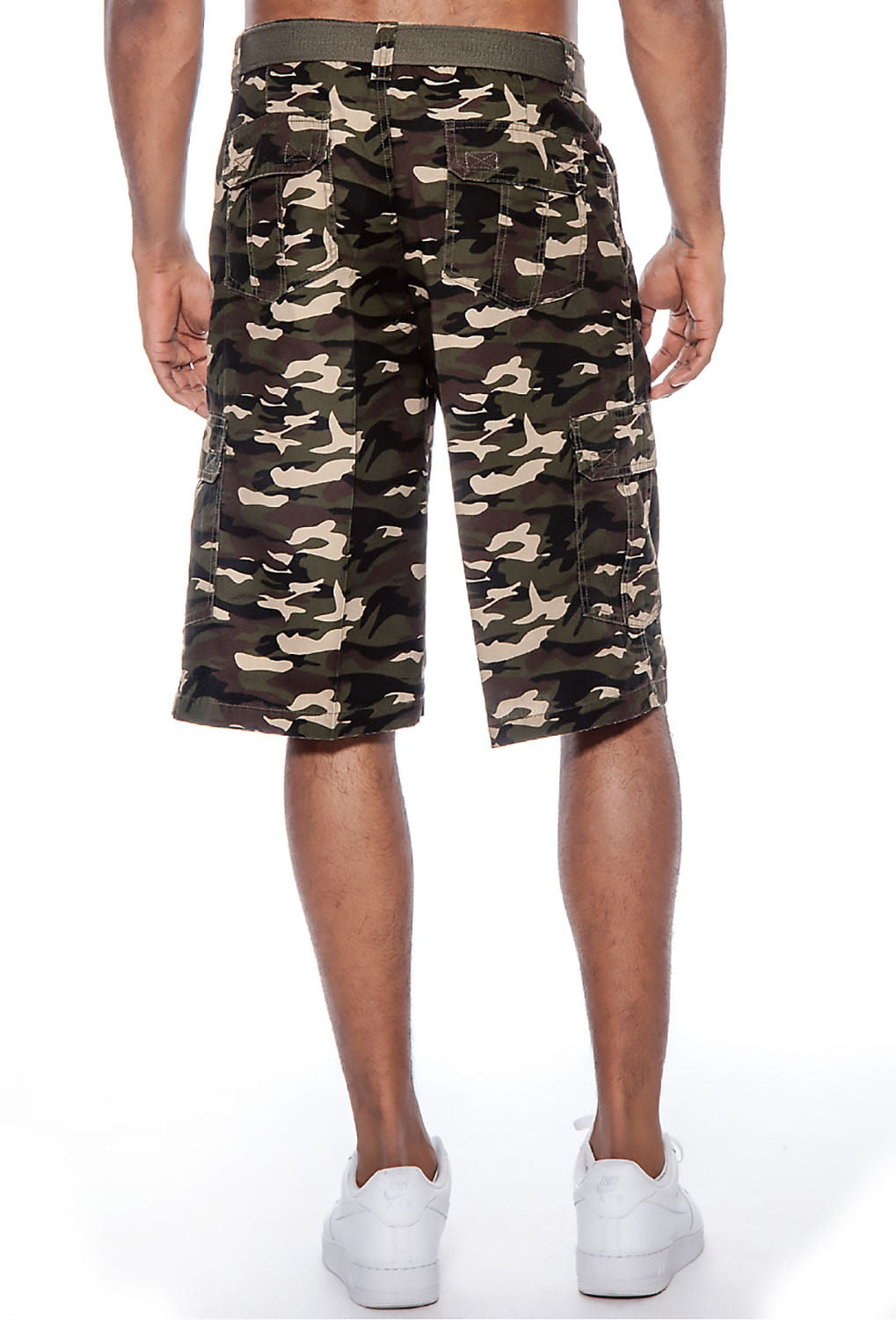 Big And Tall Mens Camo Cargo Shorts - Prism Contractors & Engineers