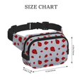 thumbnail image 3 of Balery Ladybug Mochila Cinturón para Mujeres y Hombres, Bolsa de Cintura Impermeable de Doble Capa con Correa, 3 of 8