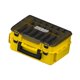 thumbnail image 4 of Caja de almacenamiento para aparejos de pesca, caja de herramientas de pesca con insertos desmontables y accesorios. amarillo, 4 of 9