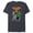 Navy Heather, variant on Marvel Avengers Family Matching Trip Super Vacation 2024 - Short Sleeve Blended T-Shirt for Adults - Customized-Yellow