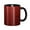 Black, variant on Red Black Dots Fabric Coffee Mug Fun Custom Ceramic Mugs 11oz Black