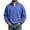 Blue-A4, variant on Mens Quarter Zip Pullover Casual Quilt Sweater Fleece Lined 1/4 Zip Drop Shoulder Relaxed Fit Ribbed Cuffs and Hem Long Sleeve Business Casual Fall Winter Fashion,Blue 2XL
