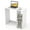 White, variant on Costway 31.5" Computer Desk for Small Space Simple Style Workstation Desk with with Shelves White