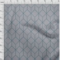 thumbnail image 4 of oneOone Cotton Poplin Gray2 Fabric Geometric Diy Clothing Quilting Fabric Print Fabric By Yard 56 Inch Wide, 4 of 5