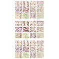thumbnail image 1 of 3 Sheets Nail Art Sticker Decals Nail Accessories Decoration Nail Supplies, 1 of 3
