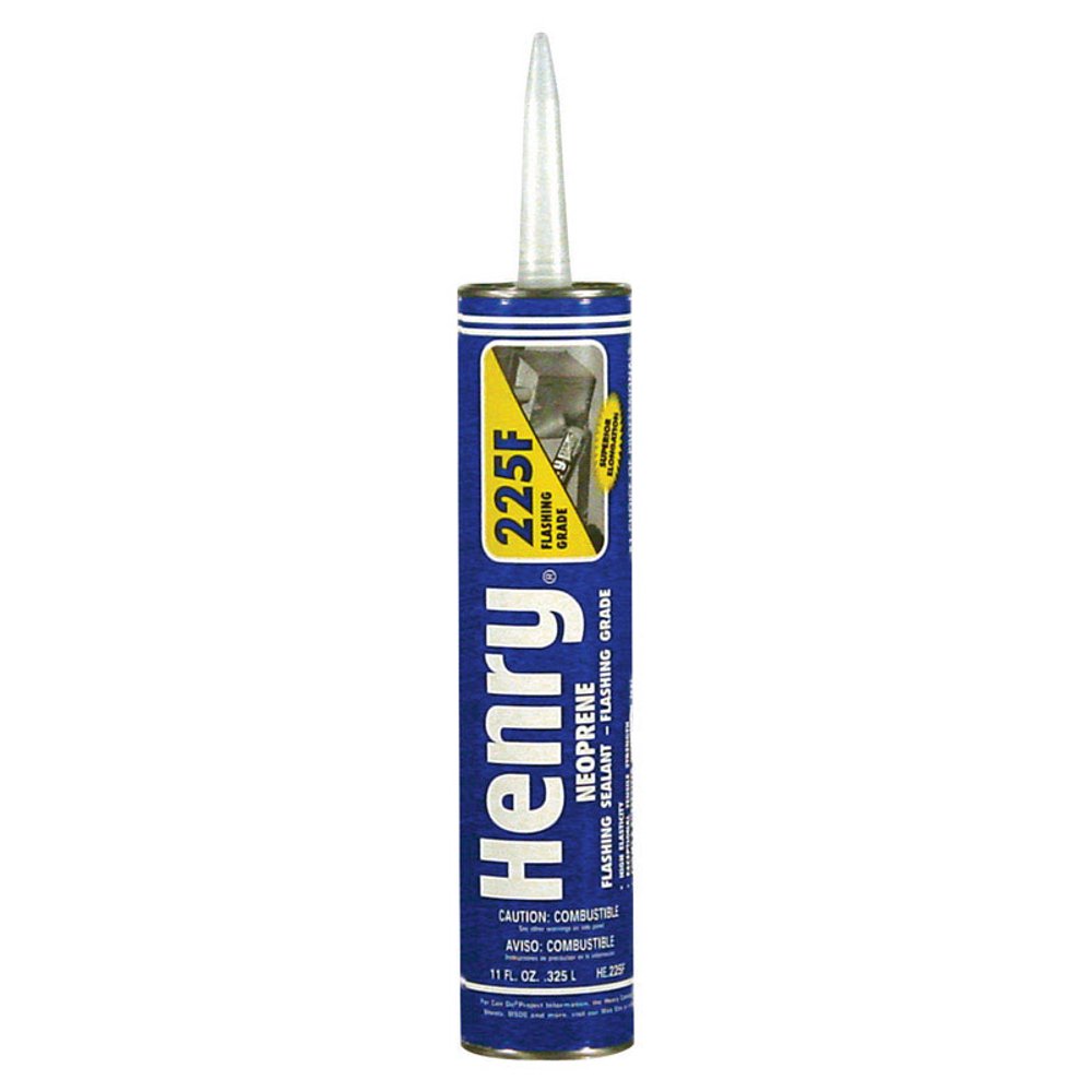 HENRY HE225F104 10.1 oz. Black Roofing Sealant
