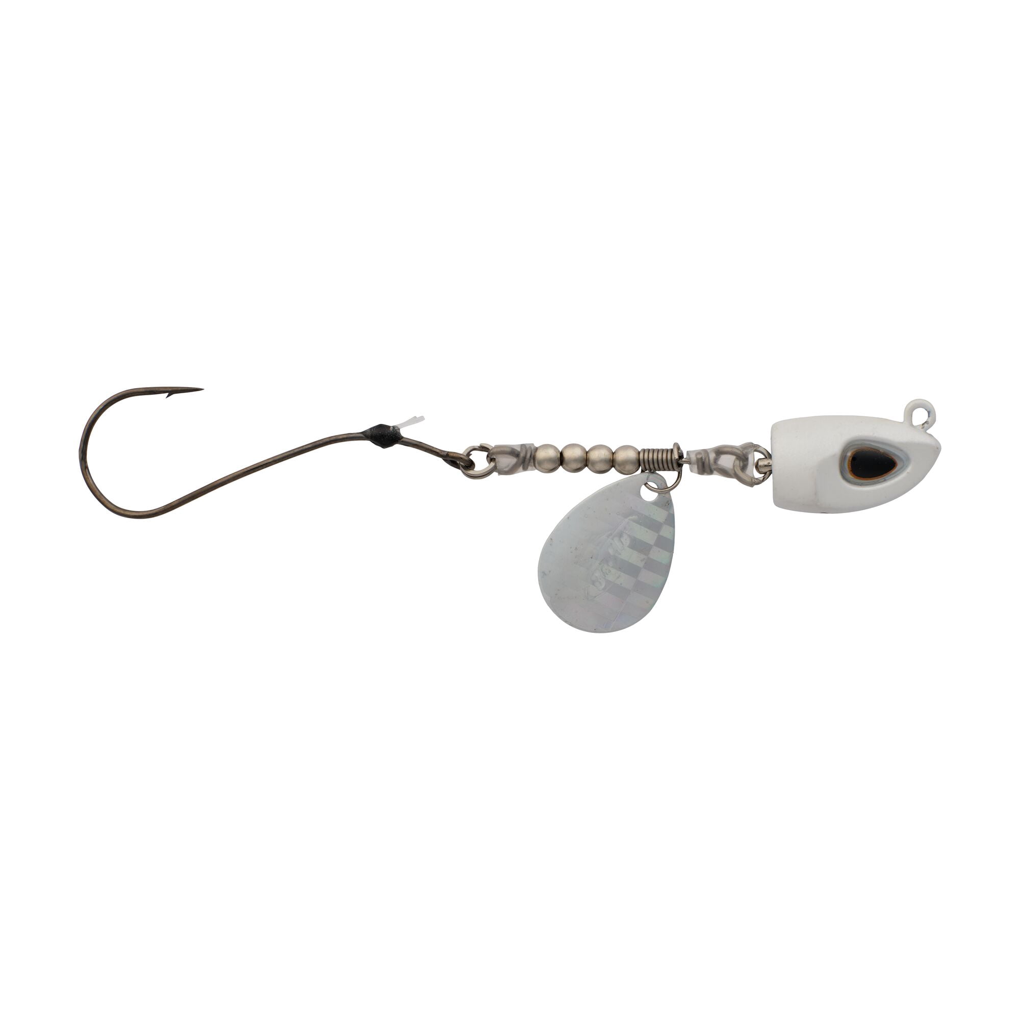 Berkley Bladed Rawler Jig, Crawler Jigs, Pearl White (1 Count)